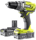 Ryobi ONE+ R18DD3-220S (5133003348) 18V 2x2,0Ah, akkuporakone