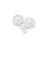 BB-Korvakoru Crystal 8/16 White – kuva 3