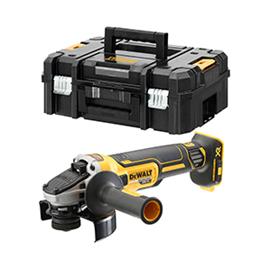 DeWalt DCG405NT XR 18V, akkukulmahiomakone (ilman akkua ja laturia) + TSTAK-laukku