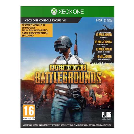 Playerunknown's Battlegrounds, Xbox One -peli
