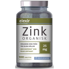 Zink organisk 100 tablettia