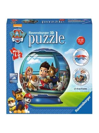 Ravensburger Paw Patrol 72st Puzzelbal 3D Palapeli
