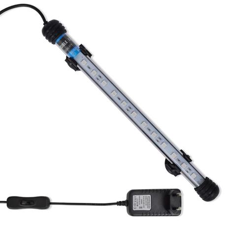 vidaXL LED Akvaariolamppu 28 cm Sininen