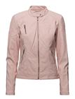 ONLY Onlsteady Faux Leather Jacket Cc Otw STRAWBERRY CREAM