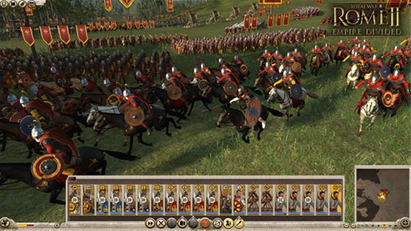 Total War: ROME II - Empire Divided (lisäosa), PC -peli
