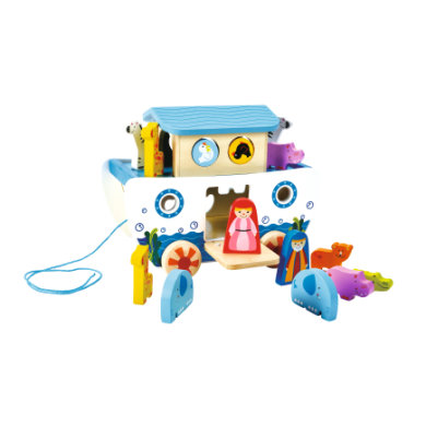 Hape E8049 3-in-1, eläinlaiva