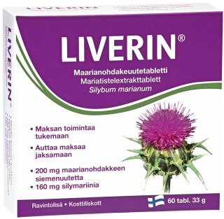 Liverin Maarianohdakeuute, 60 tabl.
