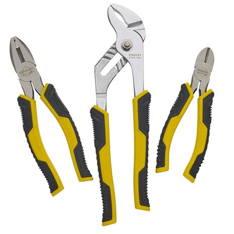 Pihtisetti Stanley ControlGrip; 3 kpl.