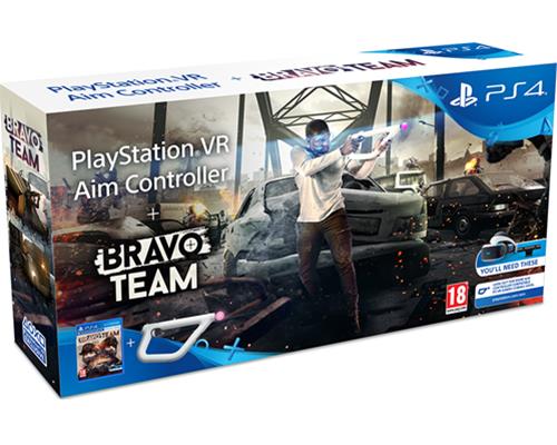Bravo Team + Aim Controller, PS4 -peli