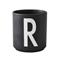 Design Letters Design Letters kuppi musta R – kuva 1