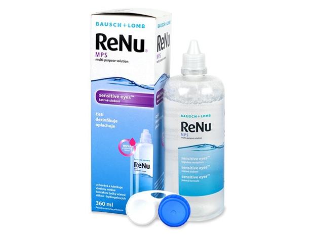 Bausch & Lomb ReNu MPS Sensitive Eyes, piilolinssineste 360 ml