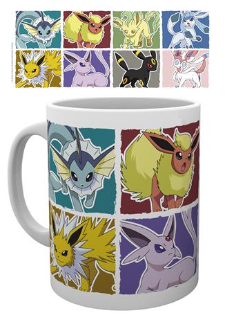 Mug - Pokemon - Eevee Evolution (MG1964) - Merchandise – kuva 1/8