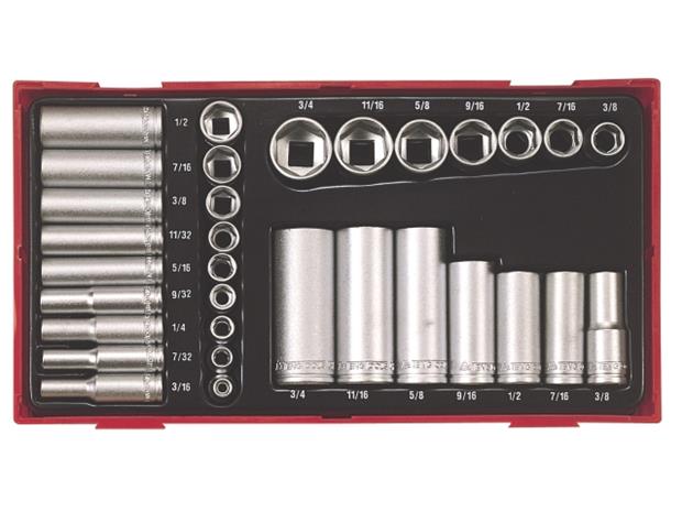 Tarvikesarja Teng Tools TTAF32; 32 kpl.