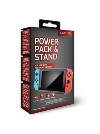 Venom Power Pack & Stand, Nintendo Switch -akku