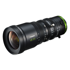 Fujifilm Fujinon MK18-55mm T2.9, objektiivi