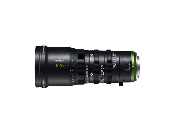 Fujifilm Fujinon MK18-55mm T2.9, objektiivi