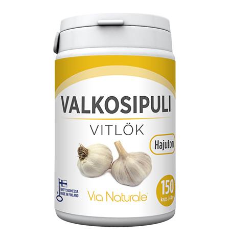 Via Naturale Valkosipuli, 150 tabl.