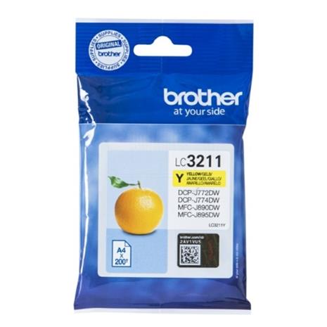 Brother LC3211Y, mustekasetti