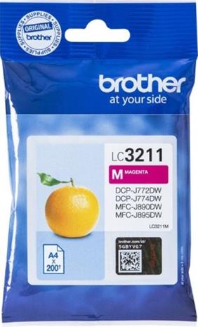 Brother LC3211M, mustekasetti