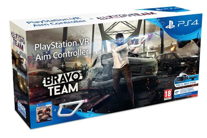 Bravo Team + Aim Controller, PS4 -peli