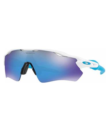Oakley Radar EV Polished White - Urheilulasit - Prizmn Sapphire