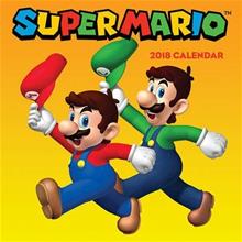 Super Mario (TM) 2018 Wall Calendar (Nintendo USA), kirja