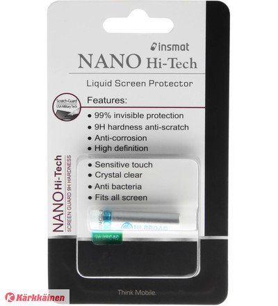 Insmat Nano Liquid Screen Protector, näytön suoja-aine