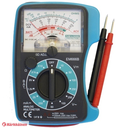 Axxel 10A analoginen yleismittari
