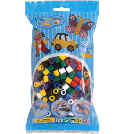 Hama Maxi värimix 500 kpl helmet