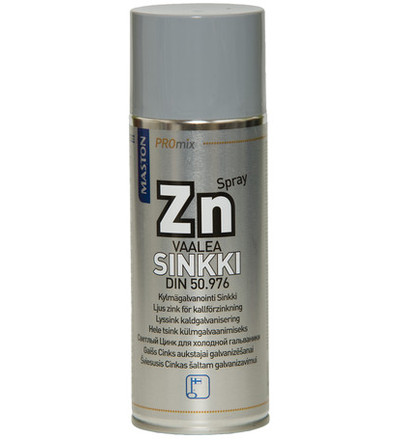 Maston Zn 400 ml vaalea sinkkispray – kuva 6/7