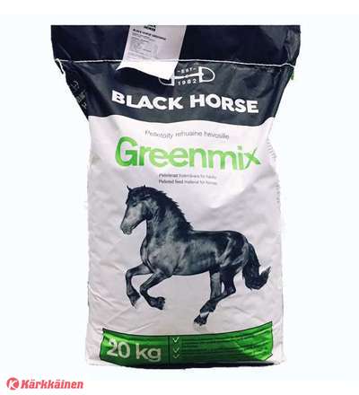 Black Horse Greenmix viherpelletti 20 kg