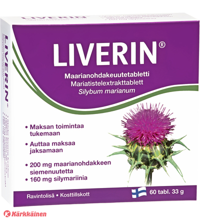 Liverin Maarianohdakeuute, 60 tabl.