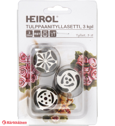 Heirol tulppaanityllasetti 3 kpl