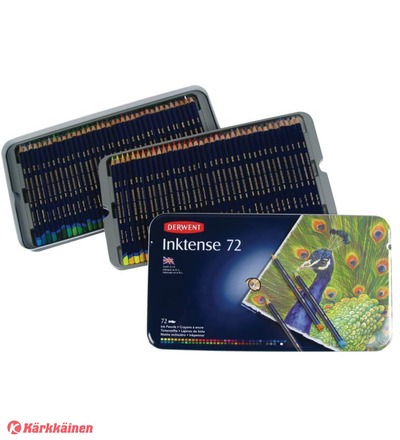 Derwent Inktense 72kpl mustevärikynä – kuva 3/8