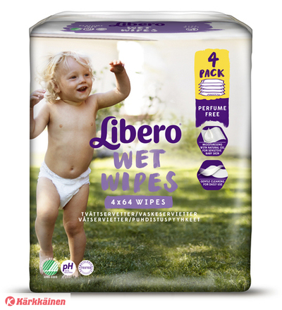 Libero Quattro 256 kpl puhdistuspyyhkeet