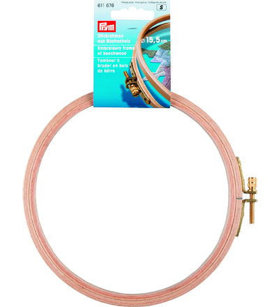 Prym, puinen ompelukehys 15,5 cm
