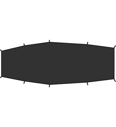 Fjällräven Shape 2 footprint