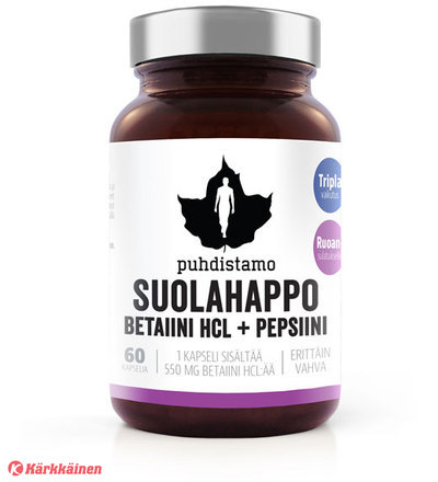 Puhdistamo Suolahappo 60 kaps