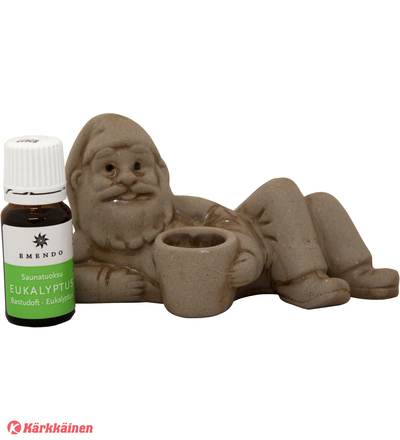 Emendo saunatonttu + 10 ml eukalyptustuoksu
