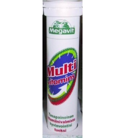 Megavit Multivitamin 20 kpl poretabletti