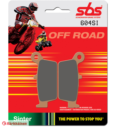 SBS 23-604SI Sintered Offroad jarrupalat
