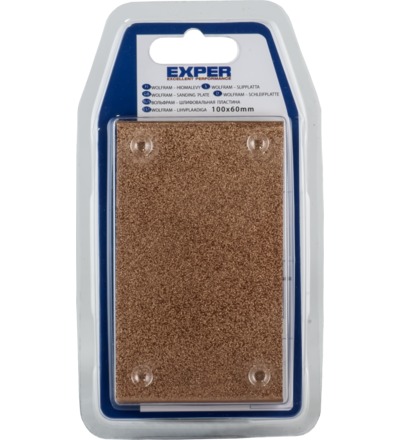 Exper 100 x 60 mm K36 wolfram-hiomalevy – kuva 3/5