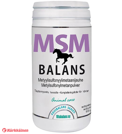 EQUIbalans MSM-Balans 600 g jauhe – kuva 2/4