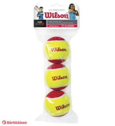 Wilson Starter Red 3 kpl tennispallo