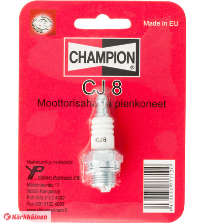 Champion CJ8 sytytystulppa