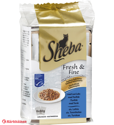 Sheba Fresh & Fine 6x50 g kala – kuva 6/8