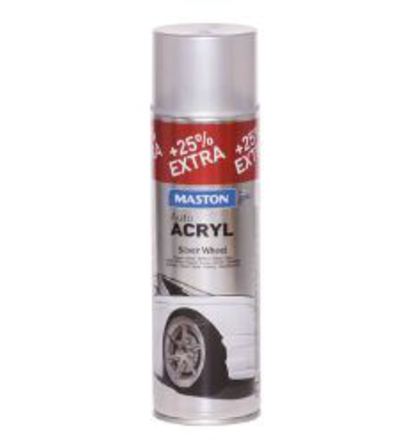 Auto Acryl 500 ml Silver Wheel