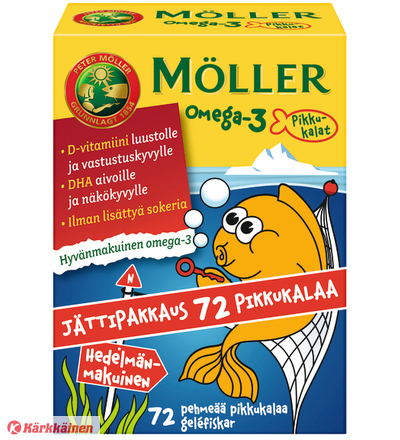 Möller Omega-3 Pikkukalat, 72 kaps. – kuva 8/8