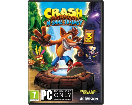 Crash Bandicoot N Sane Trilogy, PC -peli