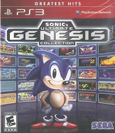 Sonic Ultimate Genesis Collection, PS3-peli